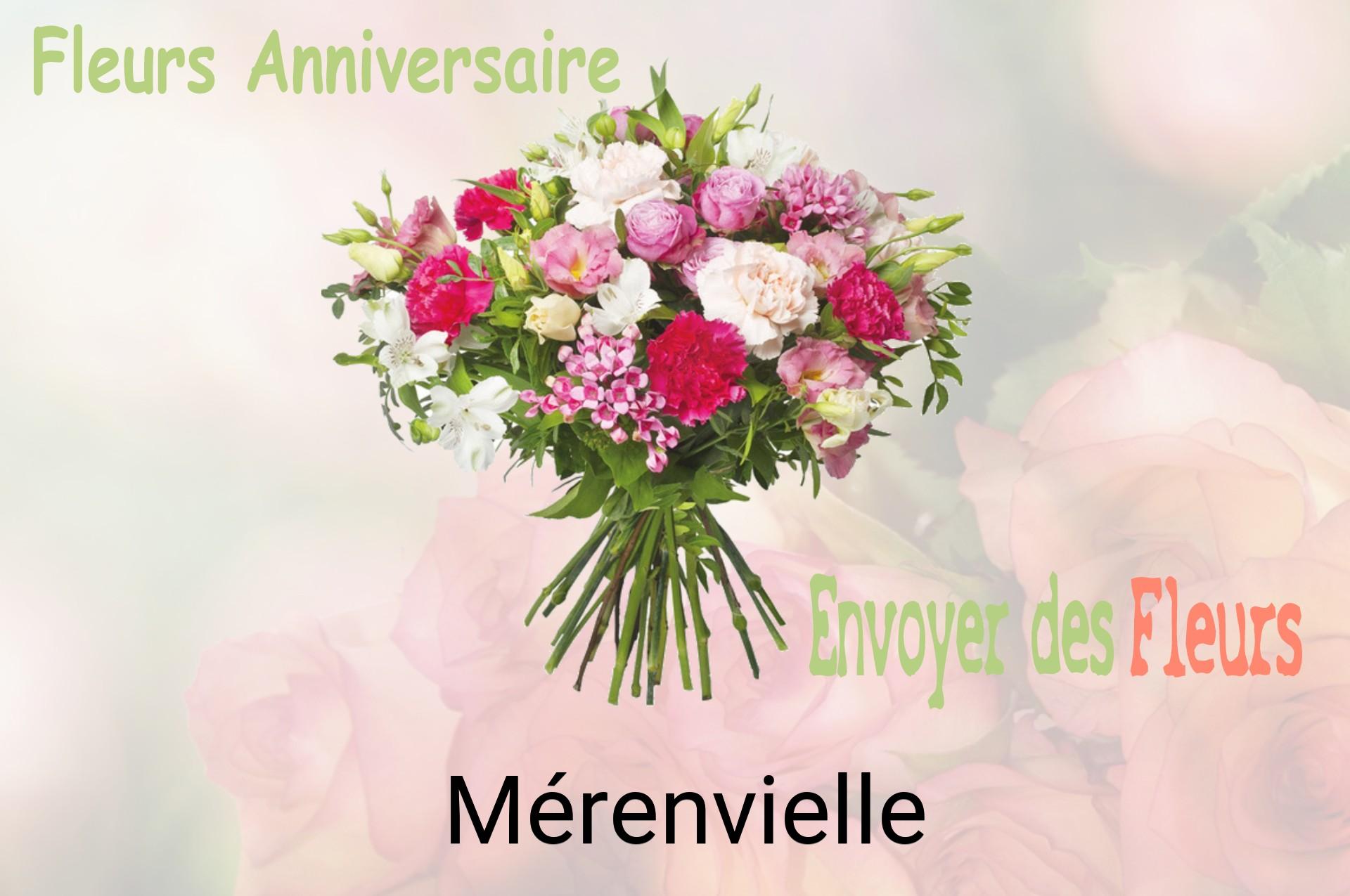 Bouquet de fleurs d’anniversaire livré à Mérenvielle